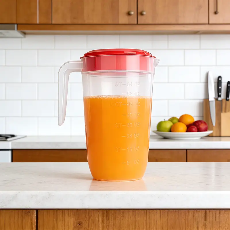 Pitcher Plastik Komersial 2L PP untuk Kedai Minuman