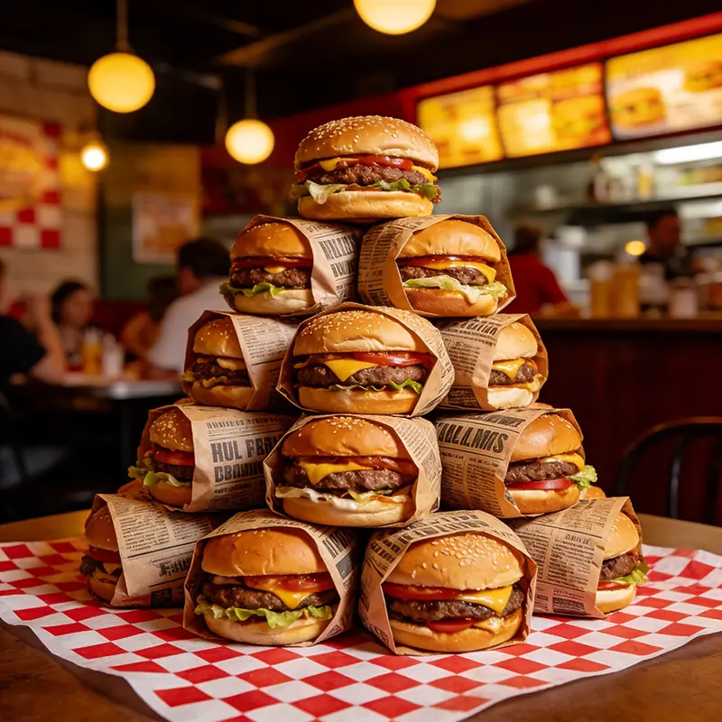 Kertas Hamburger 38*28cm