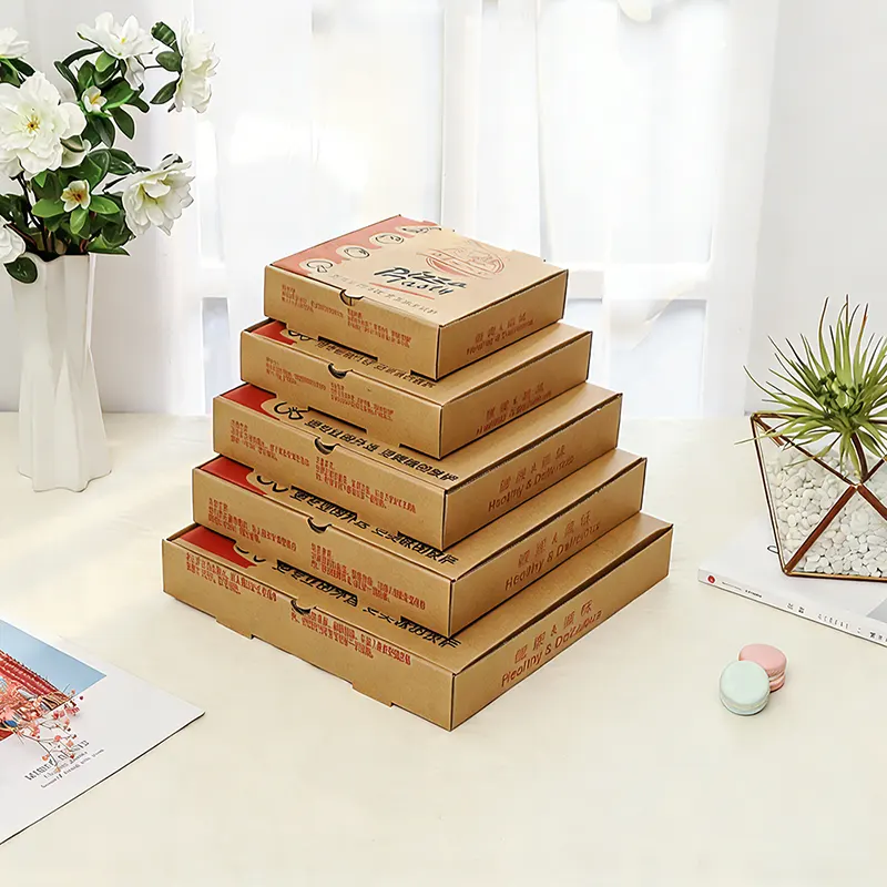 Kotak Pizza Bercetak Tersuai 9 inci