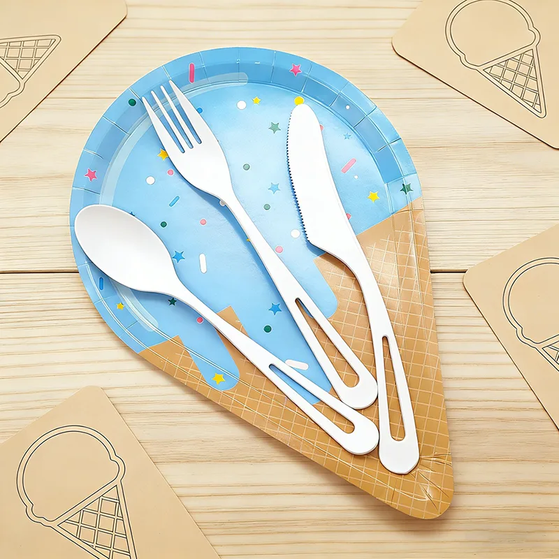 Kutleri Plastik berbentuk Titisan Mesra Alam