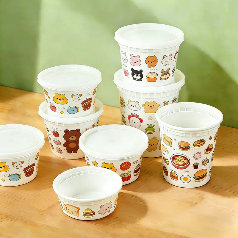 12oz Clear Round Deli Plastic Food Container